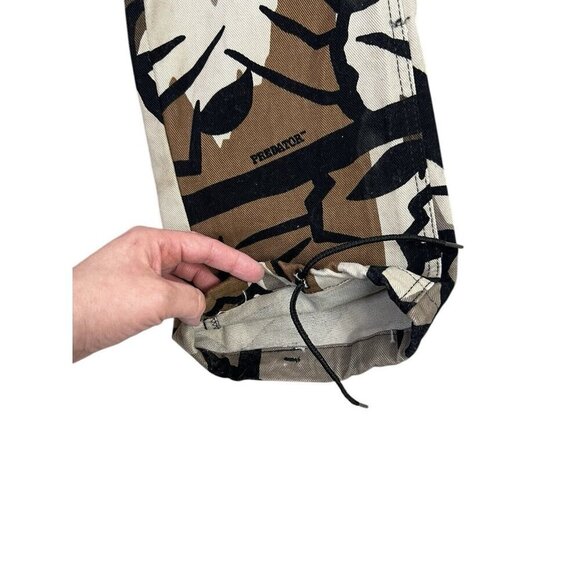 Vtg Camo Cargos Pants Mens Small Rare Predator USA Made Streetwear 28x31 - Picture 7 of 15